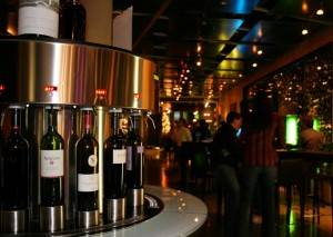 One of the Self-Service Wine Stations at Amuse