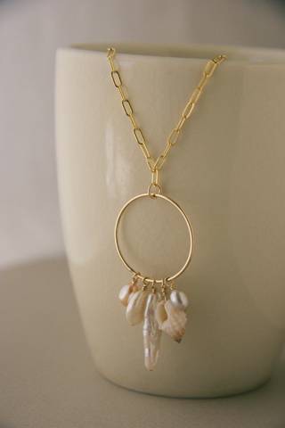 Val Loh Designs - Gold Dreamcatcher Necklace