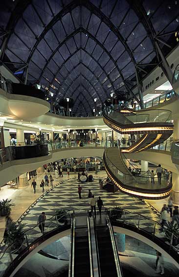 One of Dubai's most popular shopping malls, 