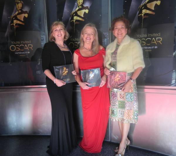 Guests were given the official program from the Academy Awards
