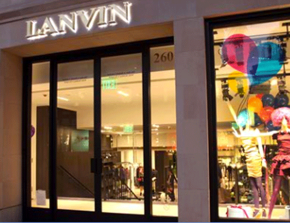 "Lanvin Beverly Hills Store Front"