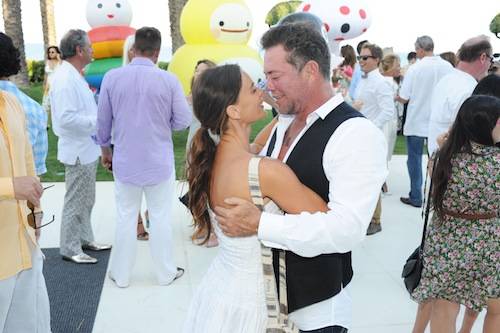 Gabrielle Anwar and Shareef Malnik