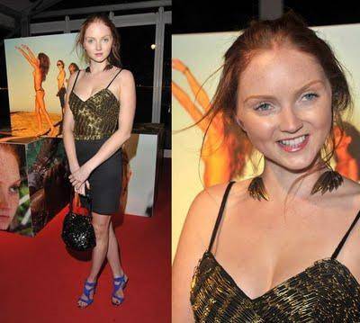 lily cole pirelli. Lily Cole wearing the Angel