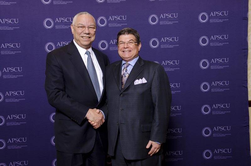 General Colin Powell and Arthur Benjamin_APSCU Convention 2011