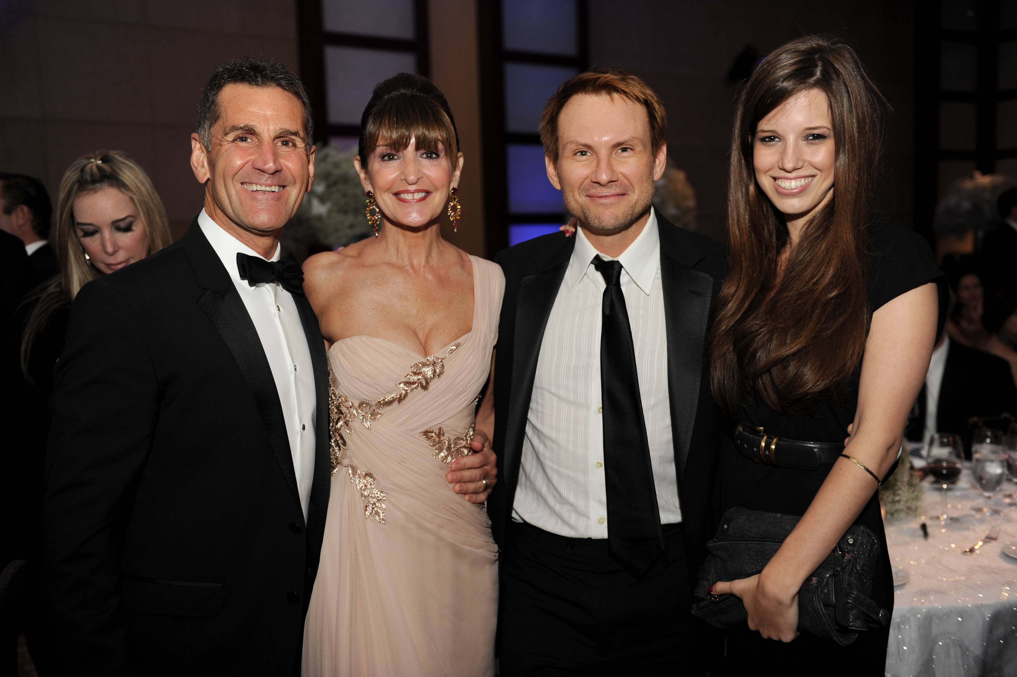 Richard & Beth Tasca, Christian Slater & Brittany Lopez