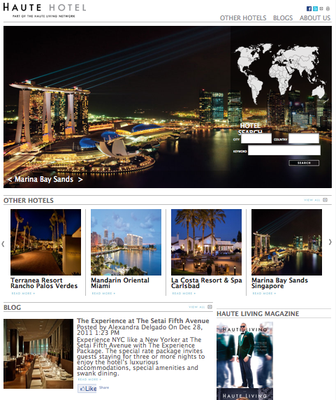 Check in with the Haute Hotel Network