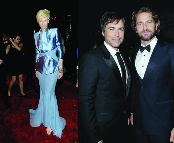 TILDA SWINTON & ROB LOWE AND GERARD BUTLER