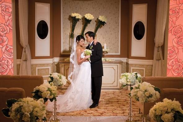 For Valentine's Day the resort is offering the Forever My Valentine Wedding