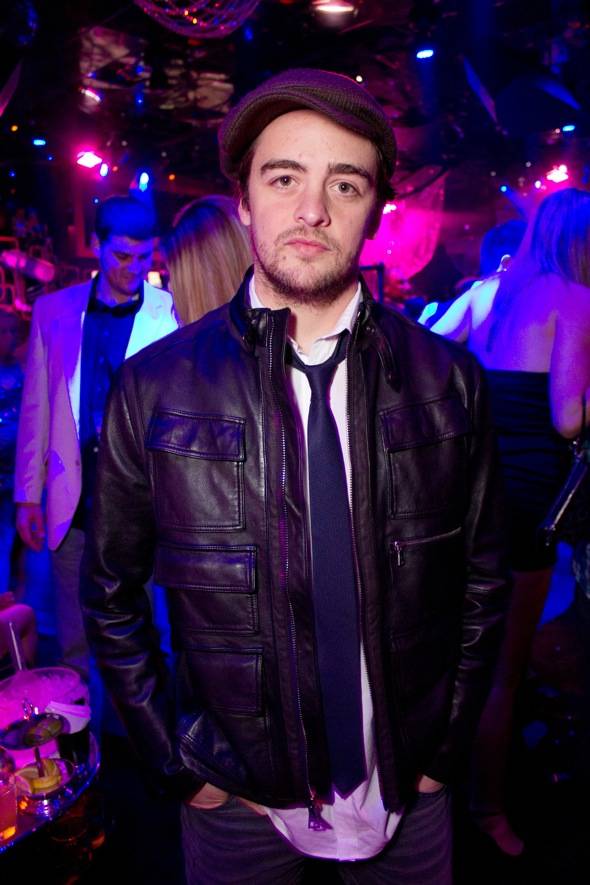 Vincent Piazza hosted a Roaring'20s party at The Bank