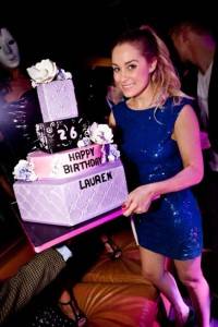 Lauren Conrad celebrates her 26th birthday at Hyde Lounge.
