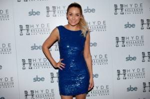 Lauren Conrad on the red carpet at Hyde Lounge.