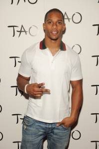 NY Giant Victor Cruz_TAO Red Carpet Victor Cruz on the red carpet at Tao.