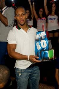 NY Giant Victor Cruz_cake_TAO Victor Cruz at Tao.