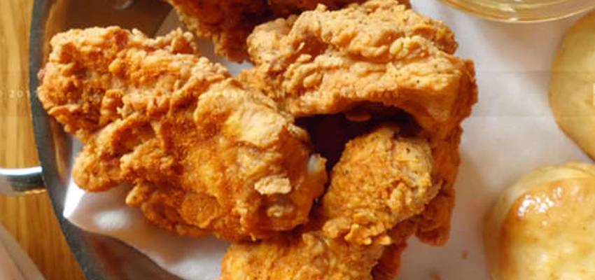 fried chicken.850