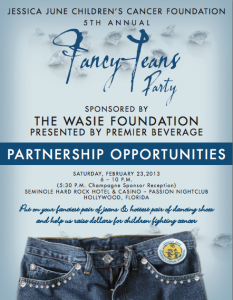 Fancy Jeans Party Invite