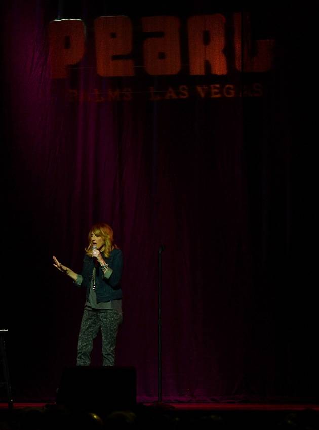 Lisa Lampanelli performs at the Pearl at the Palms. Photos: Denise Truscello 