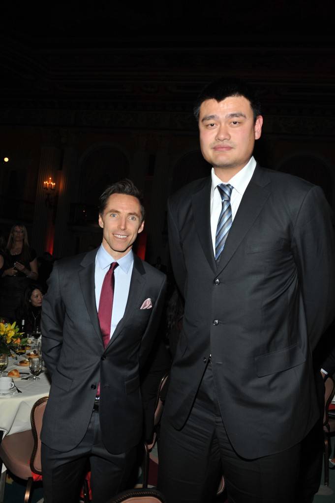 Girard-Perregaux And Asia Society Honor NBA Great Yao Ming With Steve Nash