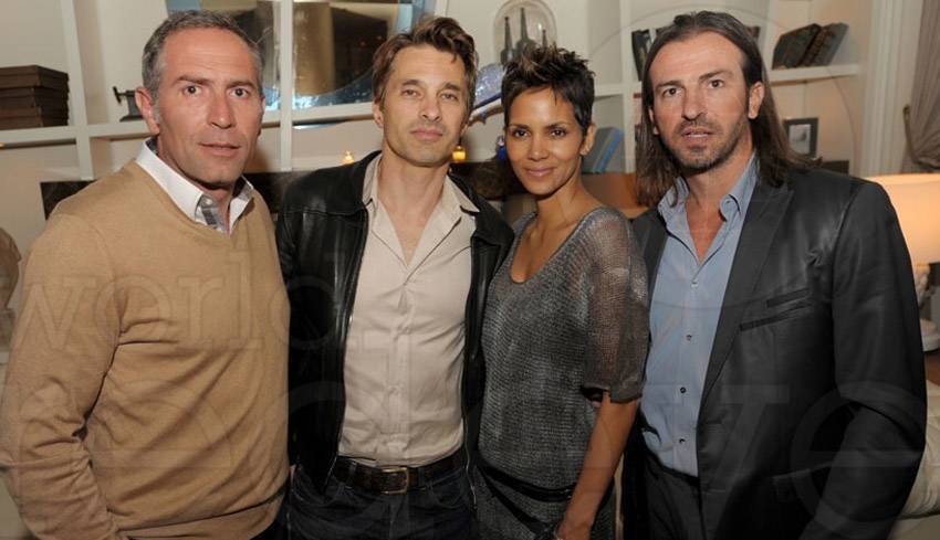 Halle Berry And Olivier Martinez Dine At Villa Azur