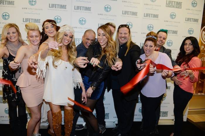 Shanna Moakler and Robin Leach host the grand opening of Michael Boychuck's LifeSpa + Salon. Photos: Denise Truscello/WireImage 