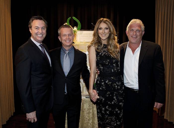 Celine Dion celebrates the 10th anniversary of the Colosseum at Caesars Palace. Photos: Denise Truscello/WireImage 