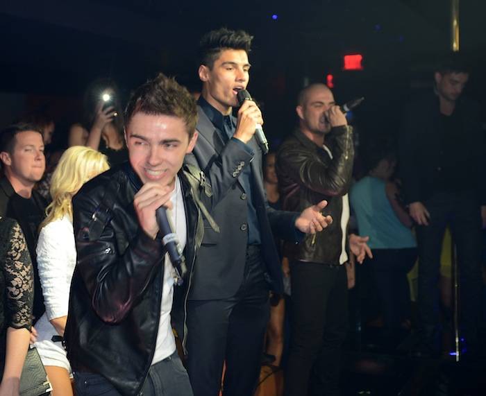 The Wanted at 1 OAK Nightclub. Photos: Denise Truscello/WireImage 