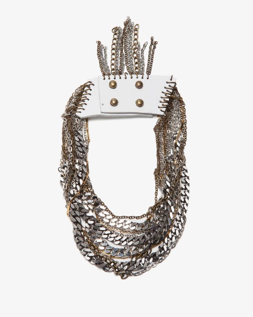 Jenny Bird, $298: Layer upon layer of mixed metal chains provide extra drama for any look day to night.