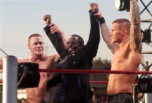 Sean Combs, John Cena,  Randy Orton