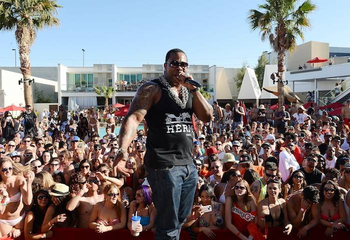 Busta Rhymes launches the return of Ditch Weekends at the Palms. Photos: Denise Truscello/WireImage 