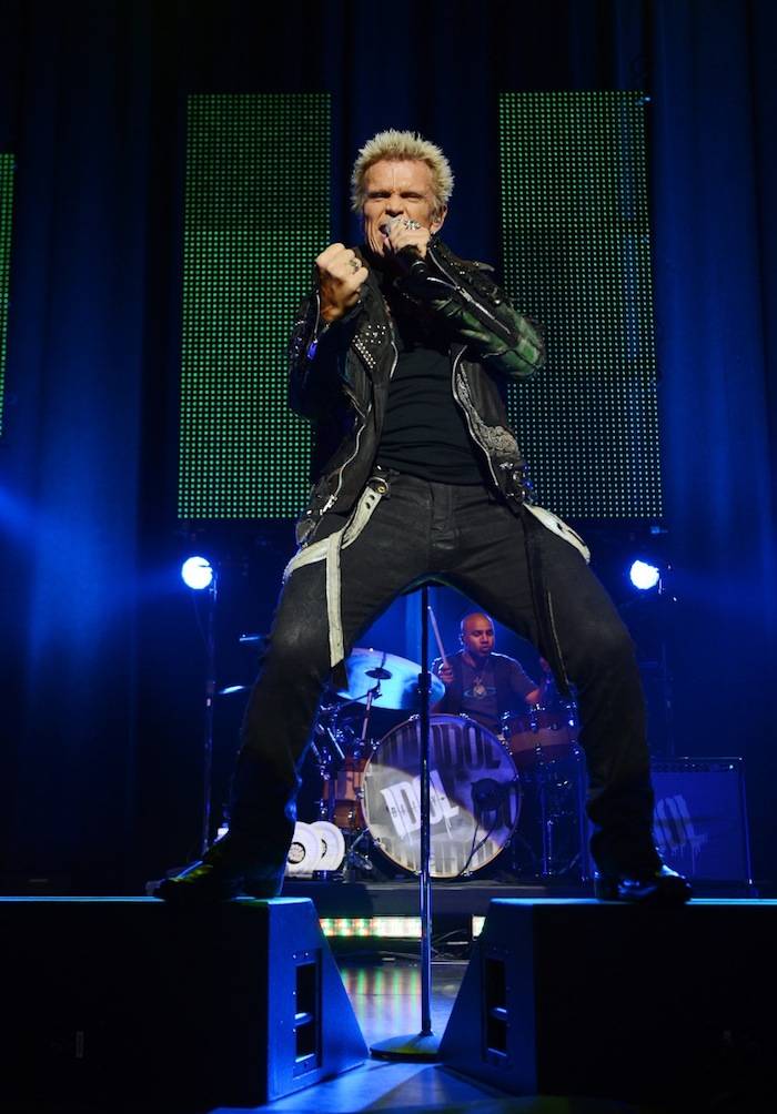 Billy Idol plays the Pearl at the Palms. Photos: Denise Truscello/WireImage 