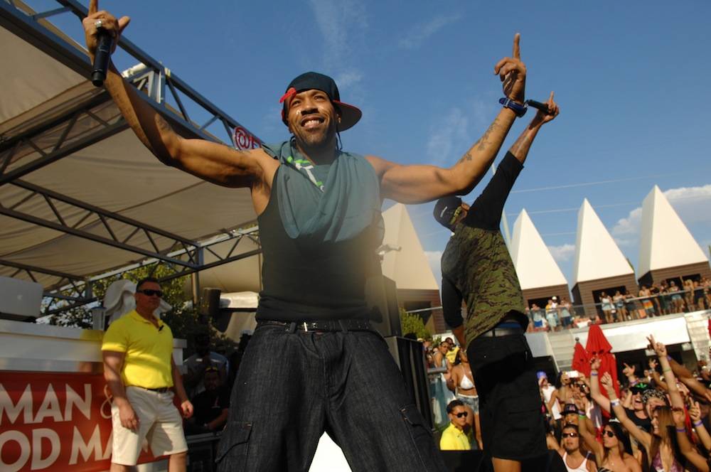 Redman and Method Man perform at the Palms Pool. Photos: Bryan Steffy/WireImage 