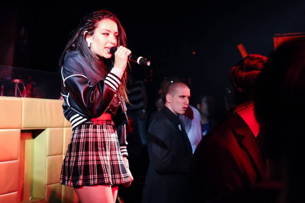 Charli XCX performs at Lavo. Photos: Brenton Ho/Powers Imagery 