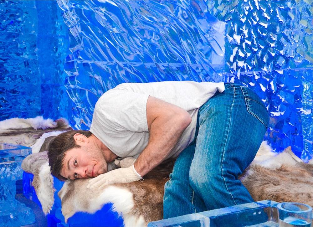 Forrest Griffin at Minus5 Ice Bar.