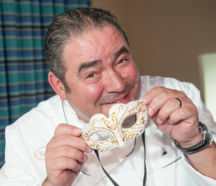 Emeril Lagasse at the Tiki Party at the Venetian.