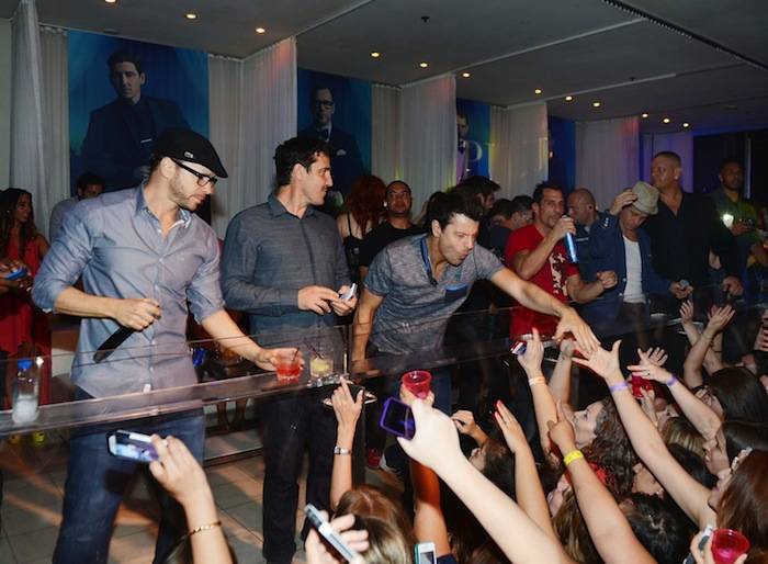New Kids On the Block at Pure Nightclub. Photos: Denise Truscello/WireImage 