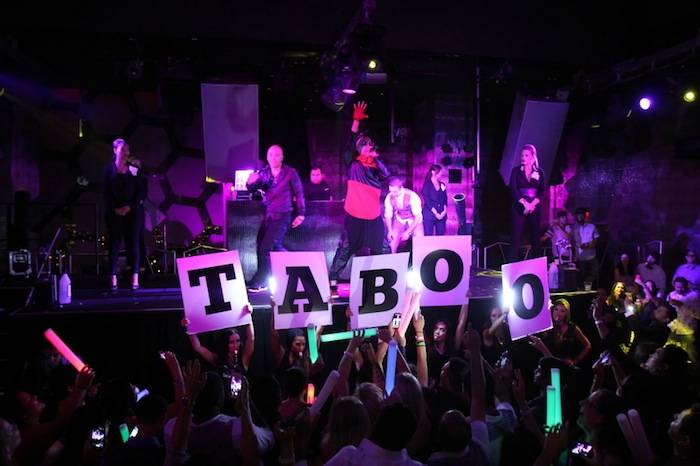 Birthday boy Taboo takes center stage while spinning at Moon Nightclub. Photos: Joe Fury 