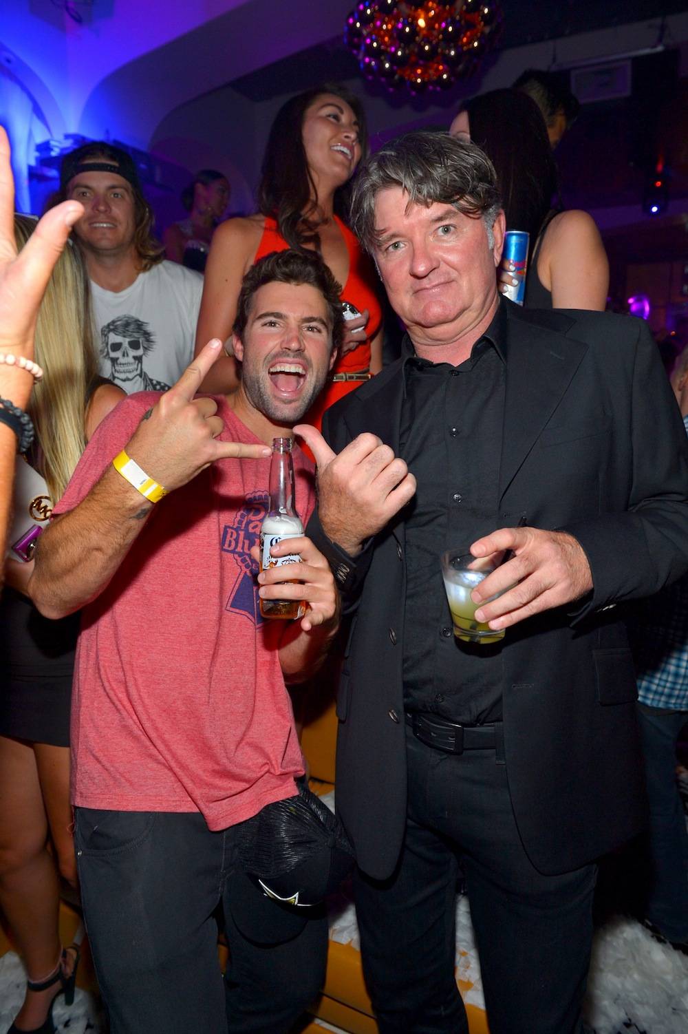 Brody Jenner and Tommy Armour III at Hyde. Photos: Bryan Steffy/WireImage 