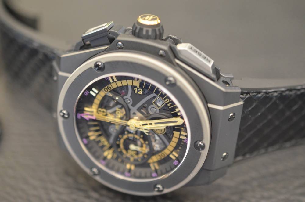 Exclusive Haute Time Gets First Look At Hublot King Power Black Mamba At Beverly Hills Boutique Haute Living
