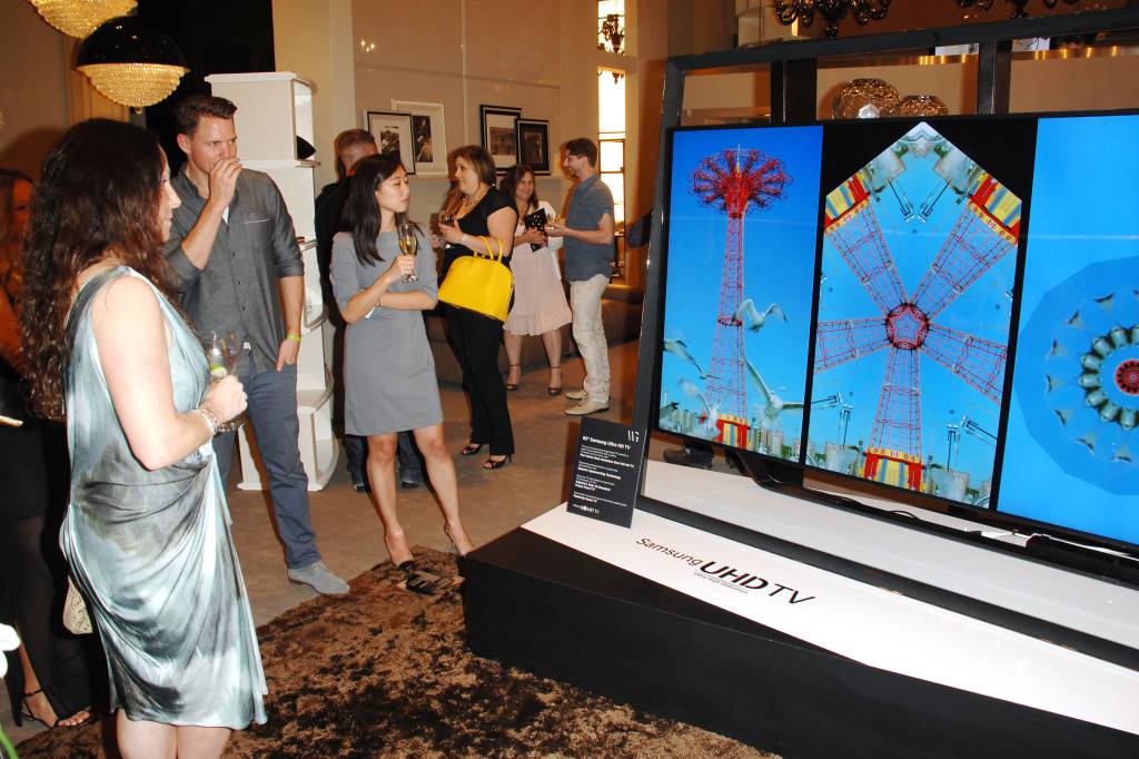 Samsung Ultra HD Art Tour: Fendi Casa hosts cocktail event featuring Samsung's S9 UHD TV - WEST HOLLYWOOD