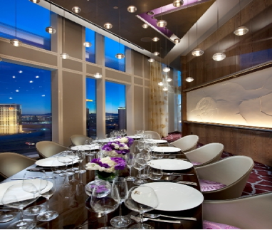 Haute 5 Private Dining Rooms In Las, Best Private Dining Room Las Vegas