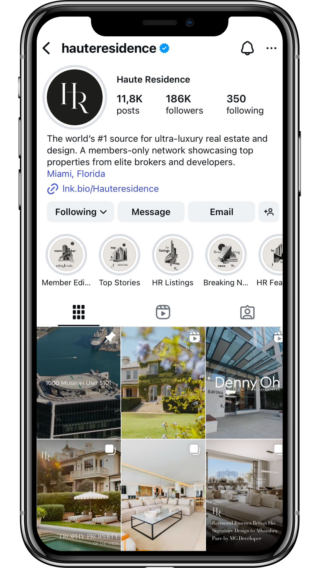 Haute Residence Instagram