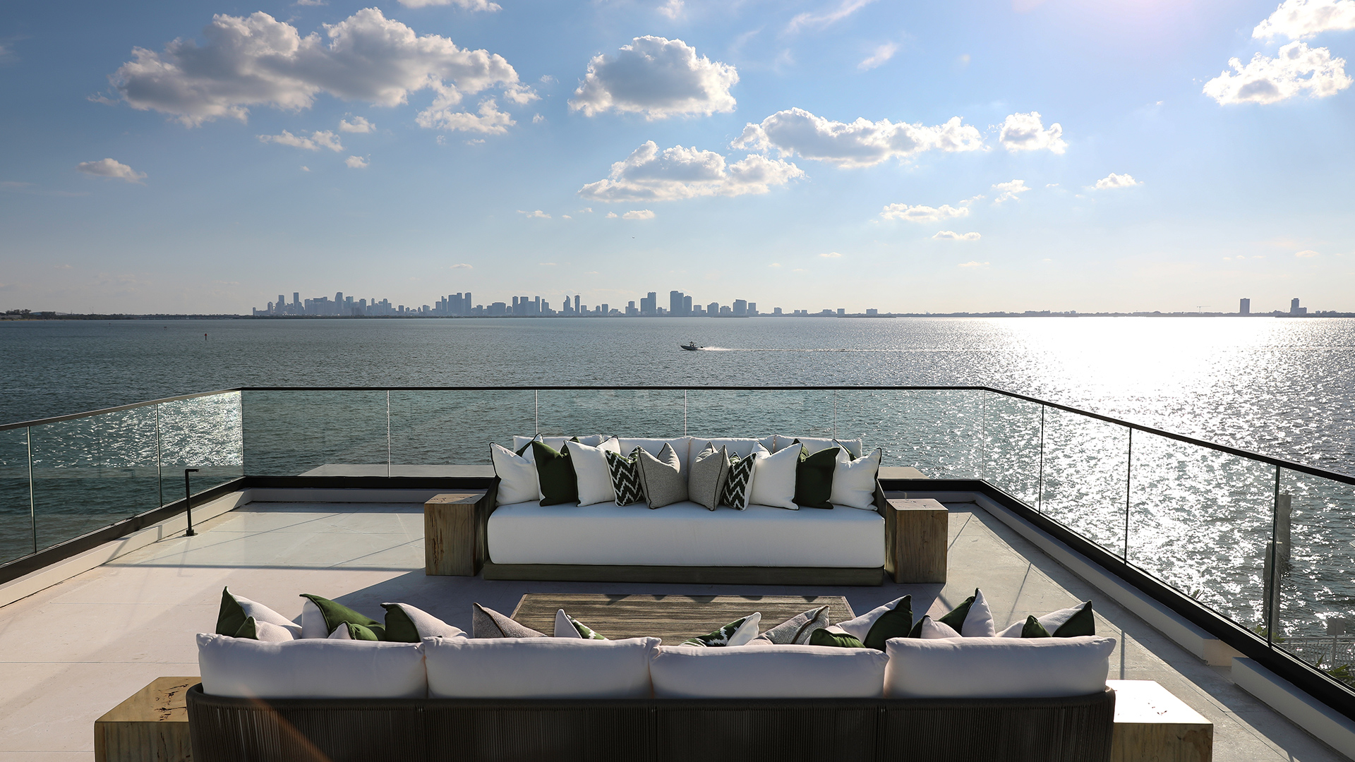 North Bay Road Residence pool and terrace