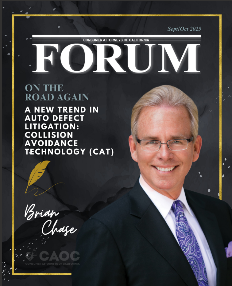 Brian Chase: California's Premier Auto Defect Attorney – Bisnar Chase Has Won Over $1 Billion for Clients
