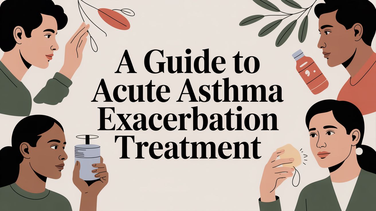 acute asthma exacerbation treatment