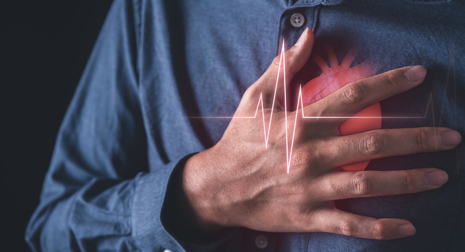 heart attack and cardiovascular health concept