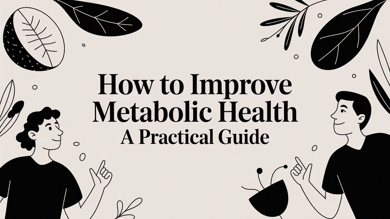 how to improve metabolic health