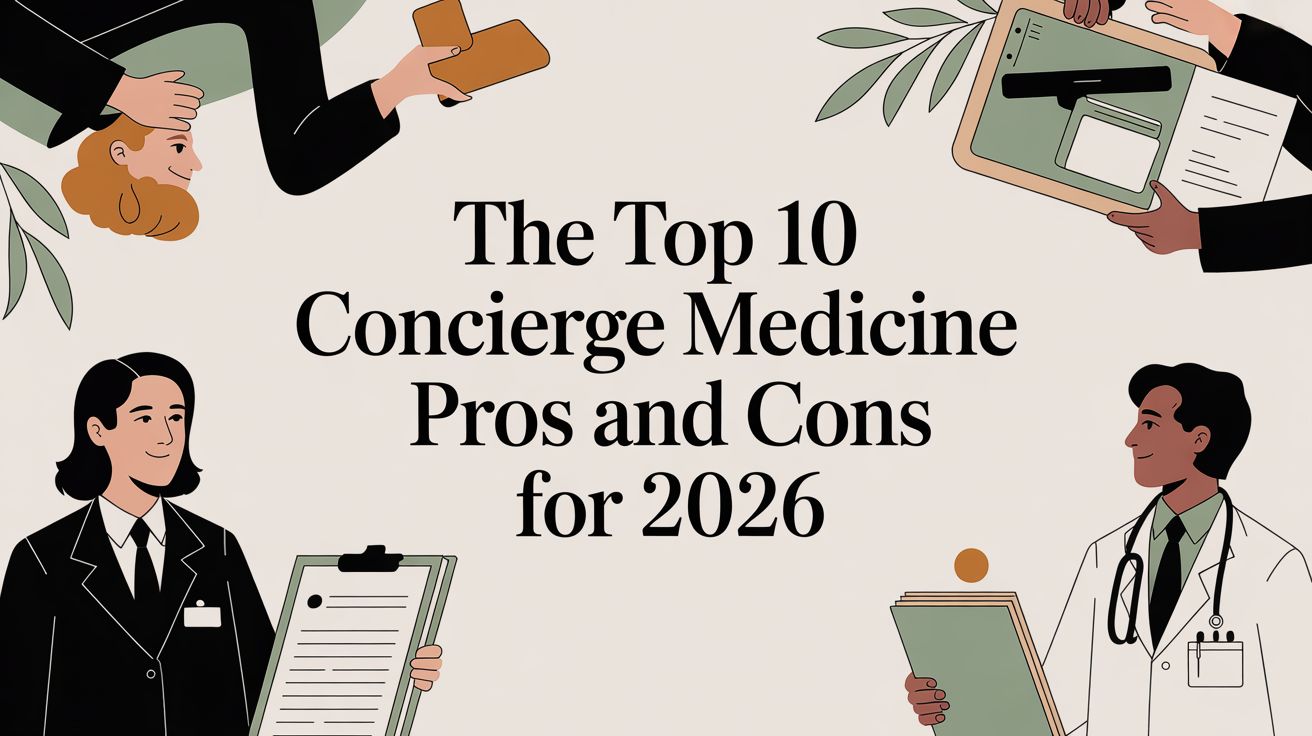 concierge medicine pros and cons