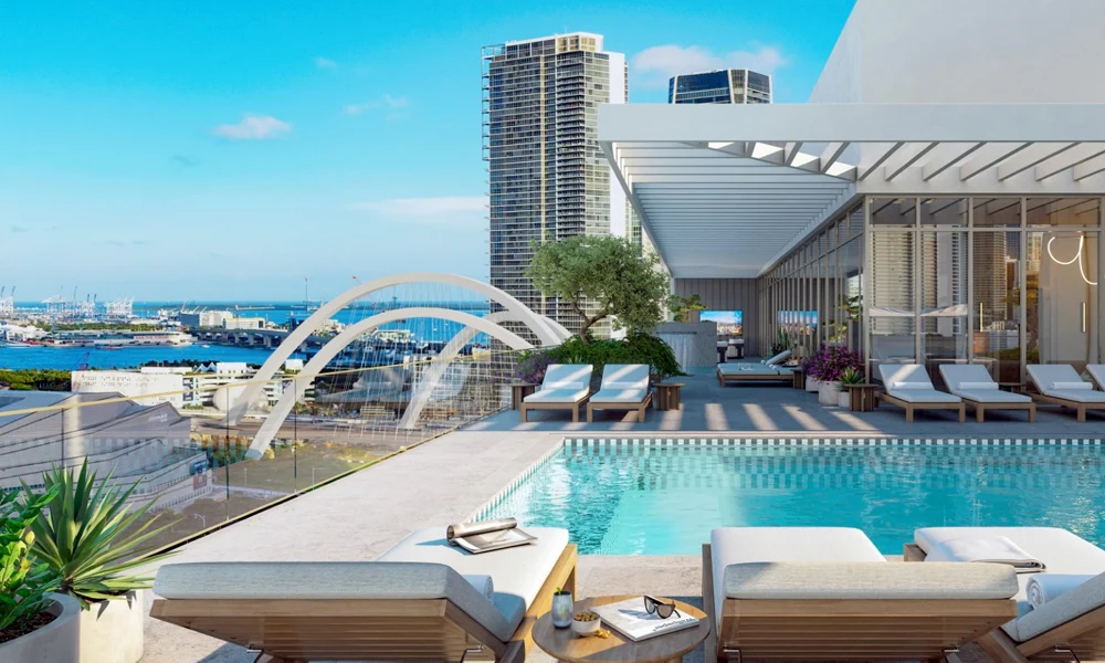 14 ROC residence floor plan rendering