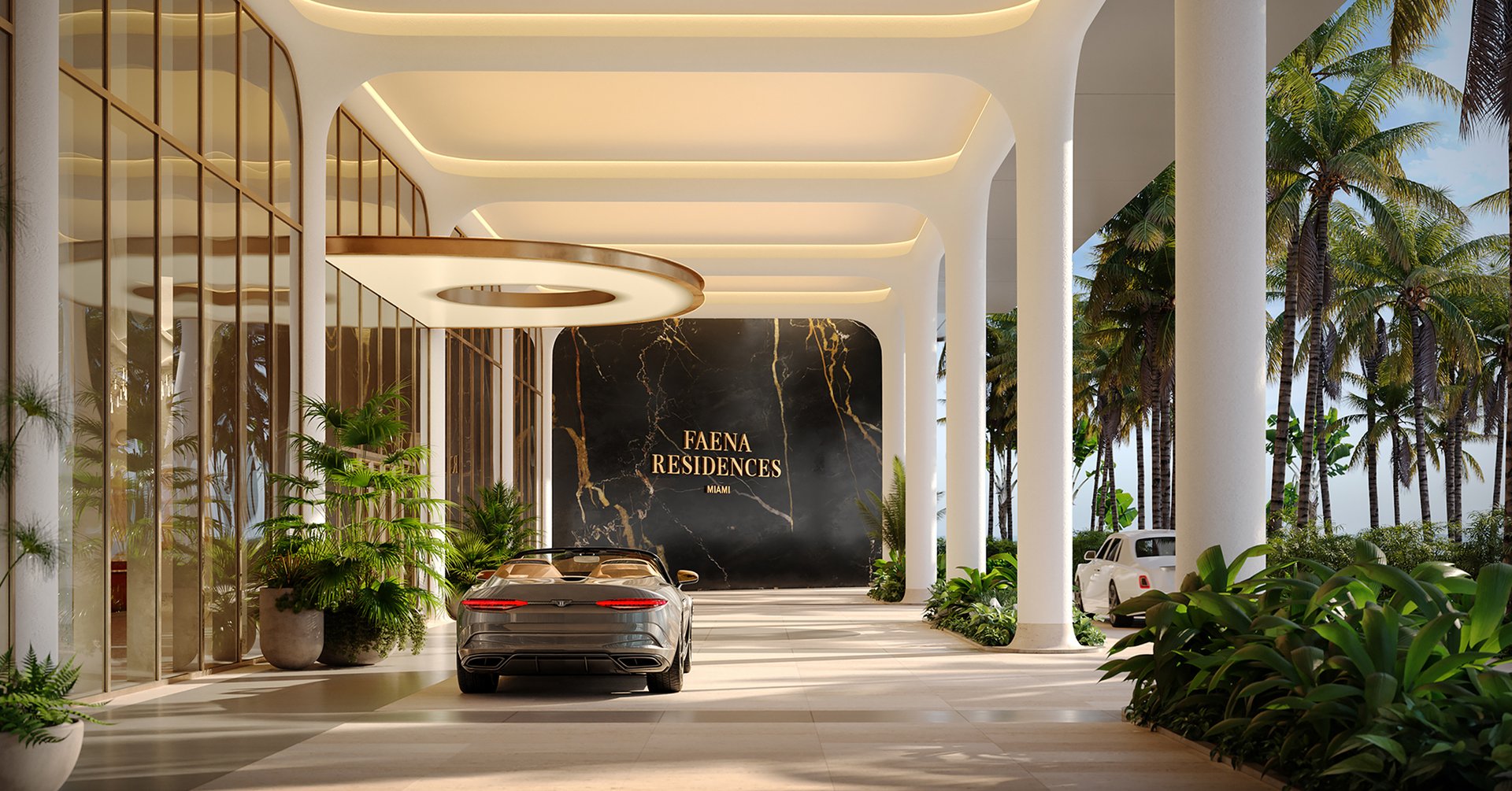 Faena Residences Miami exterior rendering
