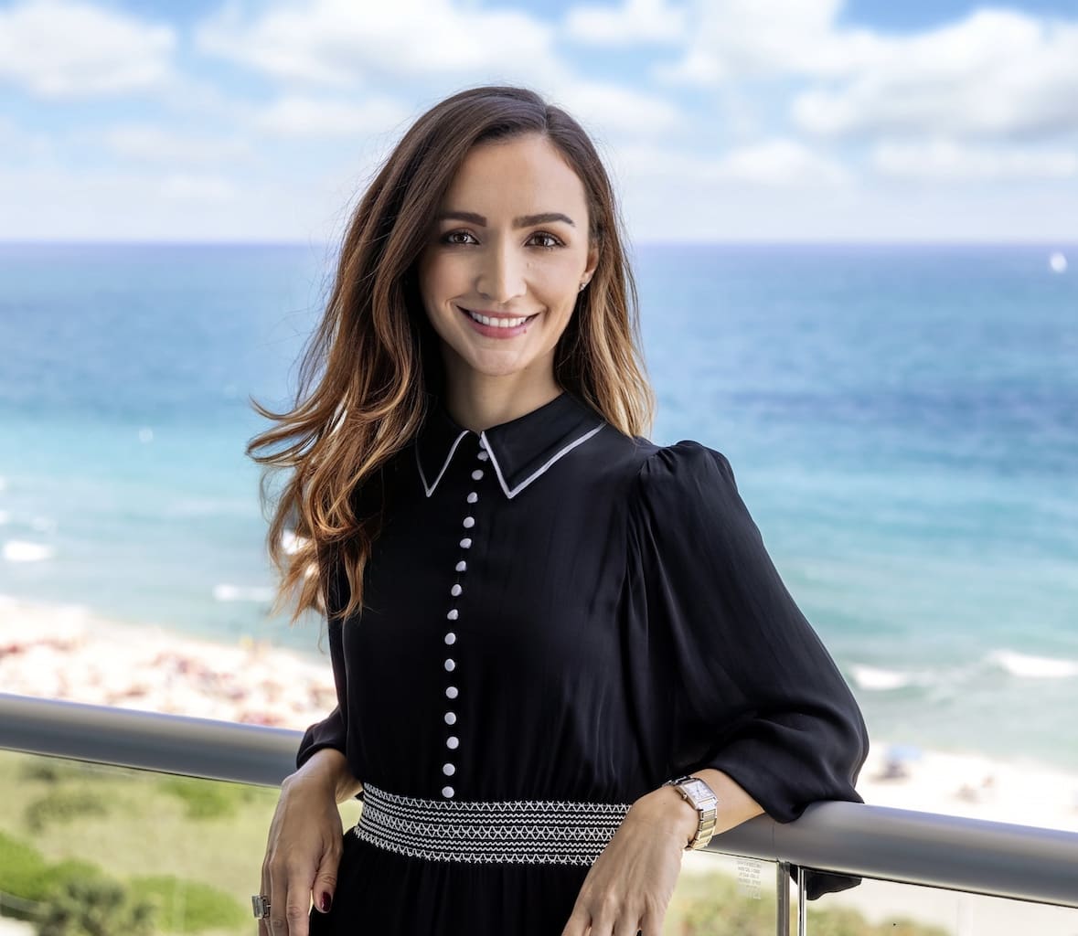 Anca Mirescu, luxury real estate agent in Miami Beach, Florida