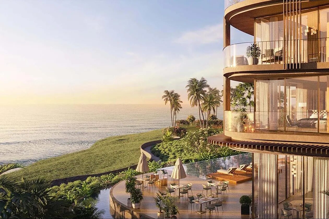 Mandarin Oriental Residences, Grand Cayman residence floor plan rendering